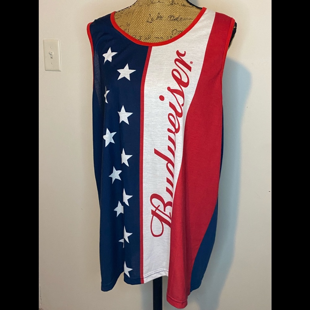 Budweiser sleeveless tank top 2xl